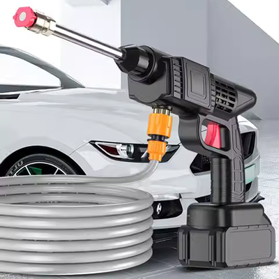 súng phun bọt tuyết khí nén Nhập khẩu Đức không dây máy rửa xe áp lực cao súng nước hộ gia đình di động đa chức năng pin lithium vệ sinh máy công cụ xịt súng rửa xe tăng áp súng rửa xe