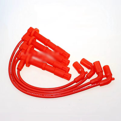 dây cao áp đánh lửa Thích hợp cho dòng máy sửa đổi điện áp cao BAIC BJ40 B40 G4CA/4RB3 Phụ kiện dòng xi lanh 2.4L dây cao áp bugi dây cao áp ô tô