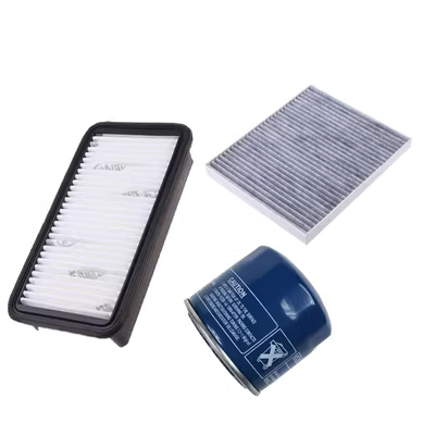 Phù hợp với Kia 06-11 Riou bộ ba lọc gió lọc gió lọc gió lưới lọc lọc dầu lọc gió hengst thay lọc gió điều hòa ô tô