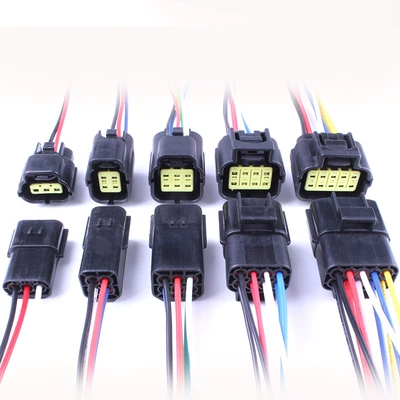 AMP3P đầu nối chống nước cho ô tô đầu nối dây nịt Đầu nối mông 4 lõi nam và nữ Loại trình cắm 16 lỗ cos nối đầu nối dây điện