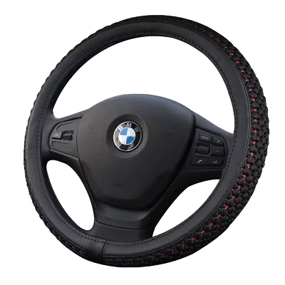 boc volang oto Bọc vô lăng ô tô BMW 1 series 2 series 3 series 5 series X1 X3 X5 X6 băng lụa bọc tay lái phổ thông bốn mùa mua vô lăng xe ô tô vô lăng honda civic