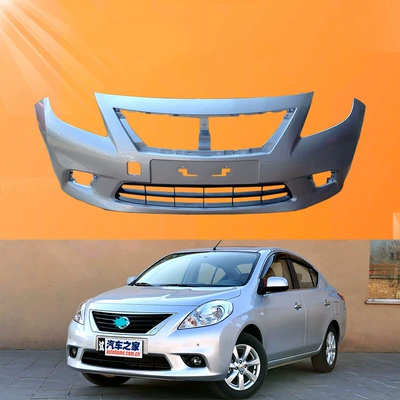 Thích hợp cho Nissan Sunshine cản trước và sau 11213141516 Nissan Sunshine mới và cũ Thanh bảo vệ cản trước bao quanh logo các hãng xe ô tô cản trước xe ô tô