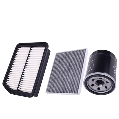 Thích hợp cho Landwind X2 Changan Oushang Keshan Kesai 5 bộ lọc dầu điều hòa không khí lưới lọc ba bộ lọc ban đầu que thăm nhớt