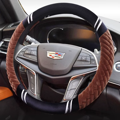 Thích hợp cho mùa đông Cadillac bọc vô lăng ấm áp sang trọng ATS-L CT5 CT6XT456 bọc tay lái ô tô cách lắp dây curoa innova cảo vô lăng honda