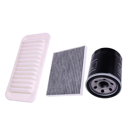 Thích Hợp Cho Đại C20R C30M2 Cool Bear Lingao Huali M4 Lọc Dầu Lọc Không Khí Lọc Điều Hòa Không Khí Ba Bộ Lọc que thăm nhớt