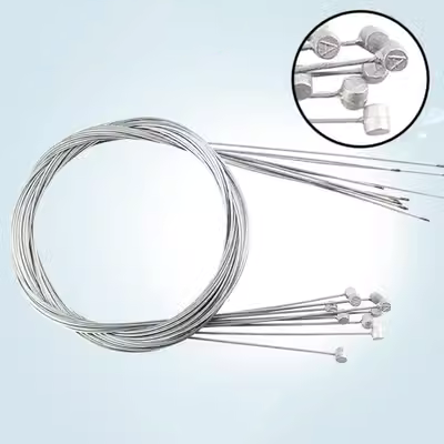 bình dầu trợ lực i10 Xe đạp leo núi BMX tất cả dây truyền bằng thép không gỉ dây phanh dây lõi đường ống dây thép điều chỉnh tốc độ dây bên trong bơm tay lái dầu trợ lực côn