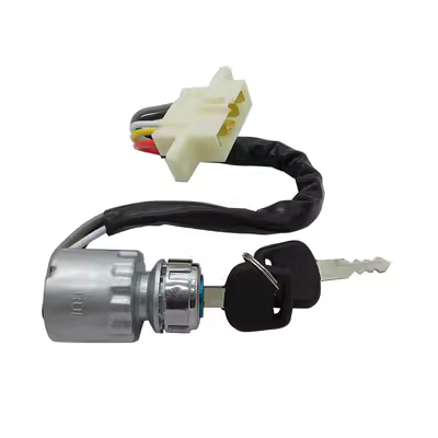 bugi bạch kim Công tắc đánh lửa xe ô tô đã sửa đổi với thiết bị đầu cuối bánh răng 3/4 Công tắc chìa khóa đánh lửa JK423 / JK424 cách vệ sinh bugi ô tô bugi vario 150