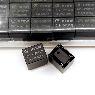 cấu tạo rơ le nhiệt Thương hiệu mới chính hãng HFKW 012-1ZW Hongfa 12V rơle 5 chân 20A loại chuyển đổi HFKW ro le thoi gian rơ le nhiệt