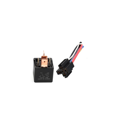 rơle thời gian 220v Rơle ô tô toàn bộ chân đồng/rơle chống nước/đèn sau rơle 12V/24V 80A/4 chân thường mở và thường đóng rơ le nhiệt độ rơ le thời gian 24h