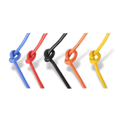Mô hình máy bay dây silicone siêu mềm chịu nhiệt độ cao 6 7 8 10 11 12 14 16 vuông AWG pin lithium điện áp cao các loại bugi ô to hiện tượng hỏng dây cao áp ô to