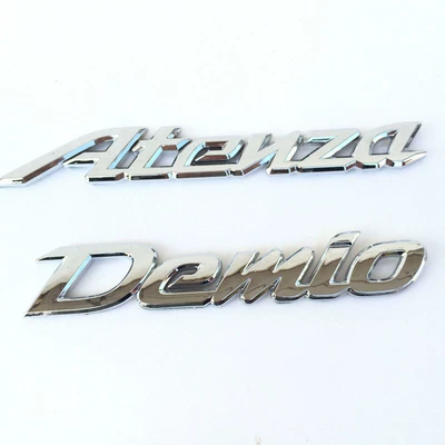 dán nắp capo xe ô tô Mazda 2MaZDa Artez Atenza Ma San 6AXELA Demio Logo tiếng anh logo cốp xe đề can dán xe ô tô logo xe hoi