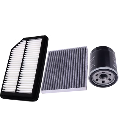 Thích hợp cho Geely Vision X3 lọc dầu lọc không khí điều hòa không khí bộ ba bộ lọc lọc nâng cấp ban đầu que thăm dầu