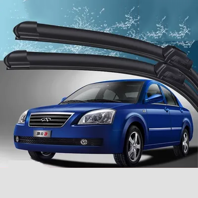Thích hợp cho khăn lau xe im lặng Qiyun nguyên bản 08 mẫu 07 dải cao su 06 04 lưỡi gạt nước ô tô không xương gạt mưa ô tô silicon