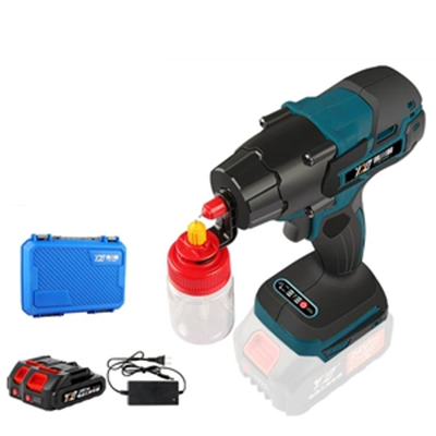 mua súng sơn Điện Xịt Vệ Sinh Nội Thất Sửa Chữa Cửa Gỗ Sơn Nhỏ Lithium Điện Xịt Xịt Màu Bút Tay Tranh Mẫu súng sơn xe máy súng phun sơn tĩnh điện