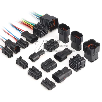 dau cos dien Chống Thấm Nước Ô Tô Cổng Kết Nối Dây Cắm 1 Lỗ 2P3 Core 4P6P8 Lỗ 14P Đèn Xenon Nam Nữ Cổng Kết Nối cút nối dây điện cos nối dây điện