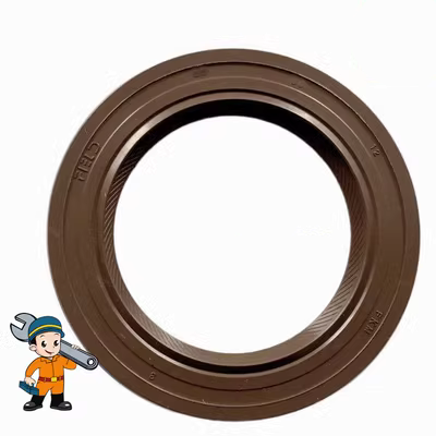 phớt chắn dầu nok Thích hợp cho phốt dầu phía trước trục khuỷu Cummins 6CT 75 * 93 * 8 Shangchai D6114A130 * 150 * 14.5 kết hợp kép phớt chắn dầu chịu nhiệt phớt chịu nhiệt skf