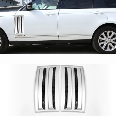 gioăng cửa Phù hợp cho Land Rover Range Rover Executive Edition miếng dán trang trí chắn bùn cá mập mang bên hông cửa gió phụ kiện sửa đổi kit SVO ron cửa kính cop dien