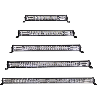 Đèn pha ô tô dải đèn chiếu sáng 12V24 volt xe tải sửa đổi mạng Trung Quốc nhấp nháy thanh phía trước ánh sáng mạnh ánh sáng sương mù ánh sáng vàng và trắng hai màu đèn xe ô tô đèn led ô tô