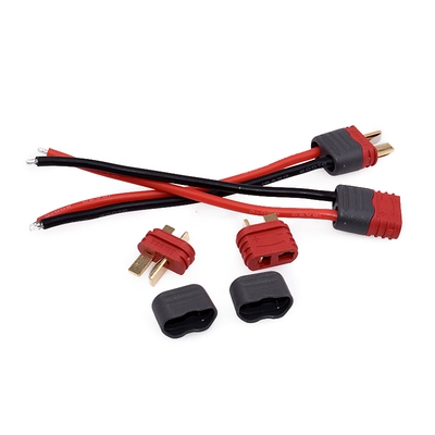 Chống trượt T phích cắm mô hình máy bay mô hình xe hơi T đầu điều chỉnh điện kết nối pin lithium giao diện sạc ổ cắm đầu nam và nữ dau cos dien khớp nối dây điện