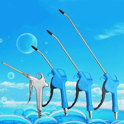 Đầu vòi xịt hơi khí nén Súng thổi bụi weibo súng thổi khí súng loại bỏ bụi công cụ khí nén hoàn toàn bằng thép súng thổi mạnh mẽ 5 gói súng hút thổi khí nén Súng xịt hơi loại tốt