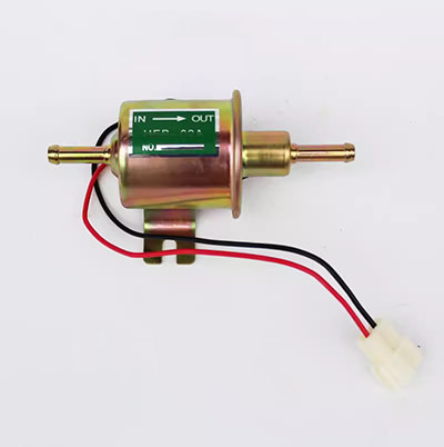 Bơm điện tử HEP-02A Máy xúc Yanmar 12V bán tải xăng diesel bơm nhiên liệu bên ngoài bơm dầu điện tử chính hãng áp suất bơm xăng áp suất bơm xăng