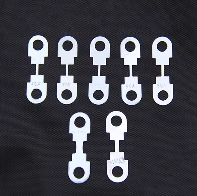 Vòng cầu chì máy tính bảng xe hơi, Bolt Bolt Pin Dòng điện lớn Fork -Bolt -type Truck Truck Truck Xe tải xe tải hạng nặng cầu chì schneider cầu chì ống thủy tinh