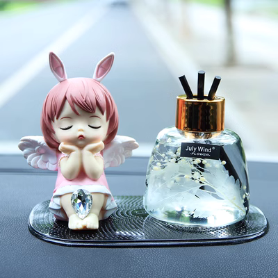 Nước hoa ô tô hương liệu ô tô vật dụng nội thất đồ trang trí hương thơm xe hơi hương thơm nhẹ lâu dài trang trí cao cấp chỉ dành cho phụ nữ nệm lót ghế gỗ