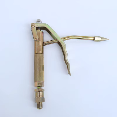 Giá rẻ chính hãng Keqiu HCG-150 tay cầm thẳng súng bơ khí nén máy bơ phù hợp với đầu súng súng dầu không bị rò rỉ dầu bơm mỡ yeti bơm mỡ bằng chân
