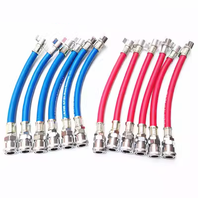 dầu máy nén khí Bể chứa xe tải xe tải mất khí kết nối ống xi lanh, ống ống khí, súng bụi, chất tẩy rửa bụi, van không khí phanh tang trong máy nén khí pegasus
