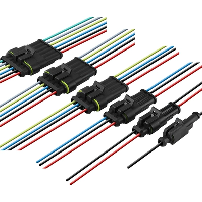 dau cos dien 2P Xe Dây Cắm Chống Nước Đầu Nối HID Ổ Cắm Nam Nữ Mông Khớp 2 Lỗ Mông Cắm đầu cos nối dây điện cút nối dây điện