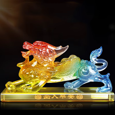 Đồ trang trí Pixiu cho ô tô, bảng điều khiển trung tâm sáng tạo, phụ kiện nội thất ô tô nam khí chất, hộp đựng nước hoa ô tô cao cấp rèm ô tô