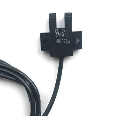 cảm biến 4 mắt Bộ chuyển đổi quang điện kiểu L khe U EE-SX672-WR / 671 / 670A / 3 / SX674P-WR Cảm biến giới hạn cảm ứng gắn cảm biến lùi