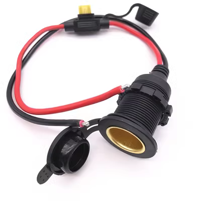 cầu chì panasonic 12v24V xe cao -Máy hút thuốc lá nhẹ Ghế mẹ 300W sửa đổi xe hơi Thuốc lá nguyên chất Ghế mẹ có thể được sửa chữa cầu chì điện cầu chì 2a