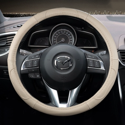 Bọc vô lăng Mazda 6 2 Rui Wing Ma 3 Ang Kesela Artez CX-5 CX-4 bọc da tay lái bọc vô lăng sparco ốp vô lăng