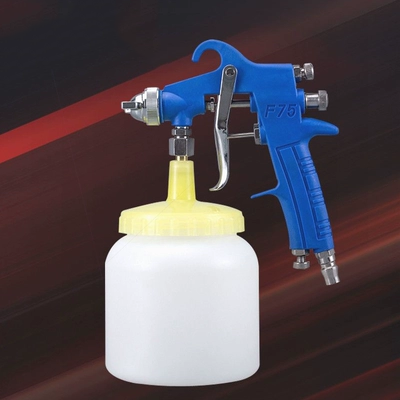 Đức nhập khẩu F75 súng phun sơn xịt hạ nồi khí nén cao su sơn xịt nội thất ô tô F75 nguyên tử hóa cao súng phun sơn mỹ thuật sung phun sơn