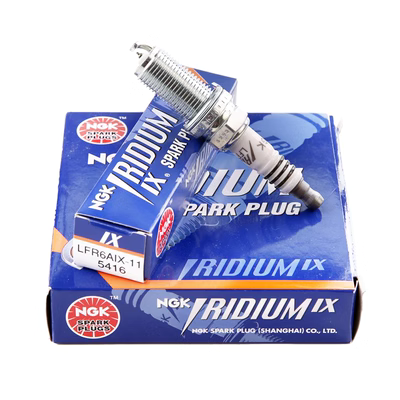Thích hợp cho bugi NGK Peugeot 307 308 408 iridium 206 207 C2 LFR6AIX-11 bugi dây rửa xe lõi thép bộ chia điện ô tô 