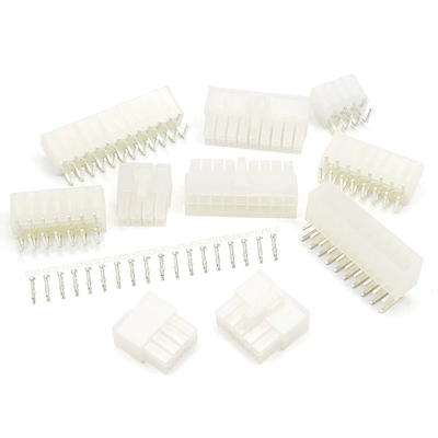 cos nối dây điện Đầu nối ô tô 5557/5569 Đầu nối hàng đơn và hàng đôi 4.2MM cắm cong ghế kim thiết bị đầu cuối kim thẳng đầu nối dây điện chống nước dau cos dien
