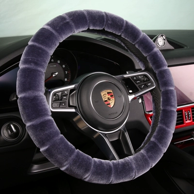 bọc volang da Bọc vô lăng ô tô mùa đông ngắn sang trọng nữ tay cầm phổ thông bốn mùa Volkswagen Lavida Sagitar Maiteng Bora bọc vô lăng xe tải isuzu vô lăng thaco