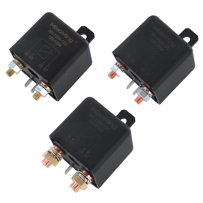 Rơle ô tô 100A200A250A12V24v Công tắc chính nguồn điện ô tô khởi động rơle thời gian dài rơ le nhiệt bình thủy điện