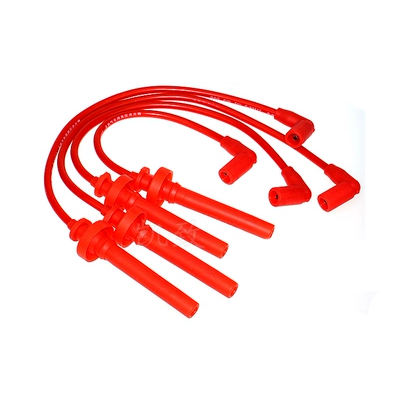 Thích hợp cho Hafei Horse Racing 1.3/1.6 DA476/471 ô tô xi lanh đánh lửa silicone sửa đổi phụ kiện đường dây điện áp cao dây cao áp kia morning dây áp lực máy rửa xe bosch