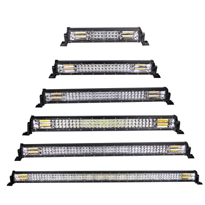 Dải đèn xe ô tô đèn led chiếu điểm 12V24 volt thanh xe tải ánh sáng vàng và trắng ánh sáng mạnh siêu sáng off-road mui xe ô tô sửa đổi lưới đô đèn xe hơi đèn nội thất ô tô