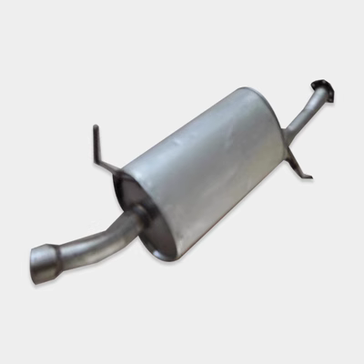 Thích hợp cho ống xả Lingshen phần phía sau phần đuôi ống xả giảm thanh dày hai lớp cấu tạo ống xả giảm thanh