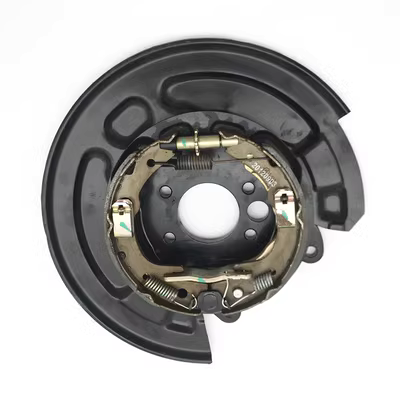 Đĩa phanh sau Chery Fengyun 2 A5 E5 Riich G3 nguyên bản Fengyun cụm phanh hai tang trống cơ cấu phanh tang trống cấu tạo của phanh tang trống