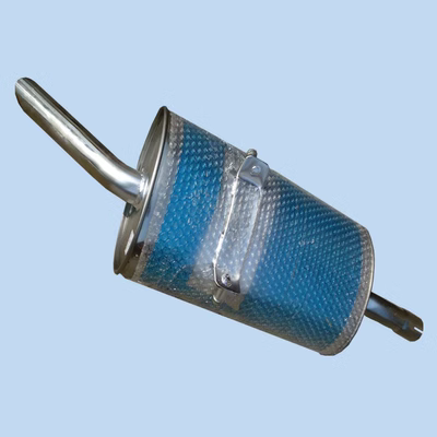 pô 2 ống xả Chính hãng dày thời đại niềm tự hào phần phía sau thép không gỉ xe muffler muffler niềm tự hào ống xả ống xả xe ô tô cao su treo ống xả