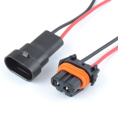 khớp nối dây điện 9005 đôi khe cắm ổn định xe kết nối đui đèn cắm đèn pha ô tô kết nối nam và nữ bộ hoàn chỉnh với dây các loại đầu nối dây điện cos nối dây điện