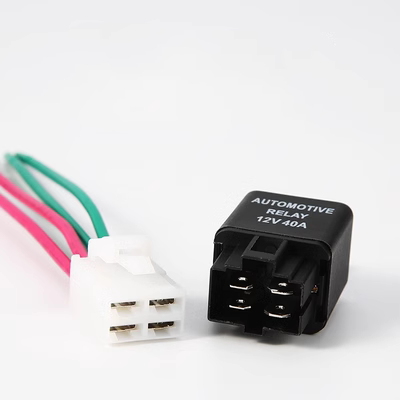 rơ le nhiệt Rơle ô tô 12V Rơle điều hòa ô tô Rơle nhỏ đặc biệt 40A có ổ cắm rơ le nhiệt độ rơ le nhiệt 1 pha