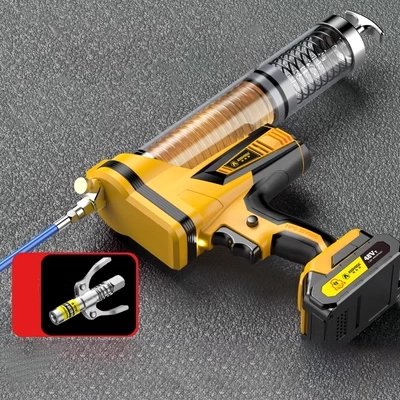 súng bơm mỡ bò bằng tay Điện Súng Bắn Mỡ 24V Hoàn Toàn Tự Động Pin Lithium Mới Sạc Sâu Bướm Đào Đặc Biệt Bơ Hiện Vật bơm mỡ bò dụng cụ bơm mỡ bò
