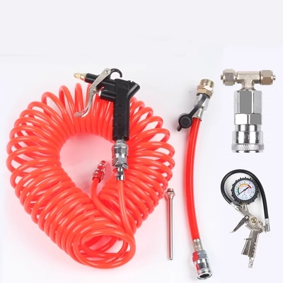 Đầu vòi xịt hơi khí nén Xe tải rơ moóc cỡ lớn súng thổi bụi gắn trên xe súng thổi bình xăng ô tô xe tải ống dẫn khí van khí súng nối ba chiều súng xì hơi máy nén khí Súng xịt nước 