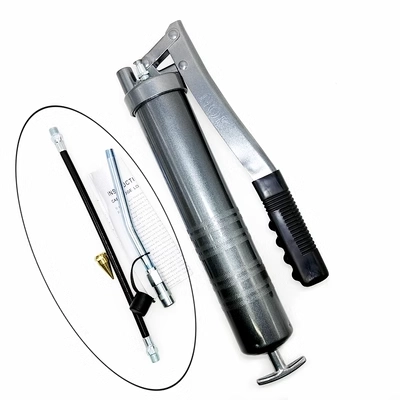máy bơm mỡ bằng hơi Nhật Bản NOK Thương hiệu Hướng dẫn sử dụng súng bắn mỡ đơn cực 500 600cc máy xúc cao áp thiết bị bôi trơn làm đầy súng dầu bơm mỡ bò bằng khí nén máy bơm mỡ santhuongmaidientu