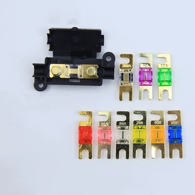 Bolt bolt phẳng đơn lẻ -type Hộp cầu chì hộp cầu chì xe tải xe tải xe tải xe tải hạng nặng xe tải hạng nặng cầu chì 5a cầu chì ống thủy tinh